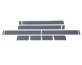 Putco Black Platinum Rocker Panels Crew Cab 5.5 Box - 6-Inch Wide (12-Piece) Chevrolet Silverado 1500 2007-2013