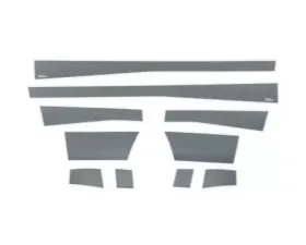 Putco Black Platinum Rocker Panels 6.5ft Bed- 5.5-Inch Wide without Factory Flares 10-Piece Ram 2500 | 3500 2010-2018