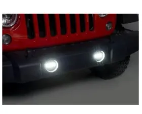 Putco Luminix High Power-LED Fog Lamps - 1 Pair - 2400LM Jeep Wrangler JK 2010-2018