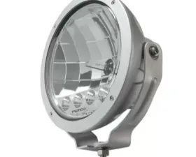 Putco HID Lamp with 3-LED DayTime Running Lights - 6-Inch Silver Housing with Clear Lens HID Off Road Lamps