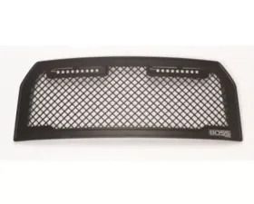 Putco Lighted with two 10-Inch Luminix Light Bars Lighted Boss Grille F-150 2015-2017