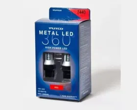 Putco 7440 - Red Metal 360-LED