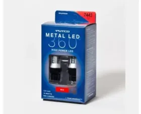 Putco 7443 - Red Metal 360-LED