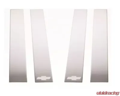 Putco 4-Piece Stainless Steel Pillar Posts Classic Crew Cab Chevrolet Silverado 1500 | 2500 | 3500 HD 2014 - 402607