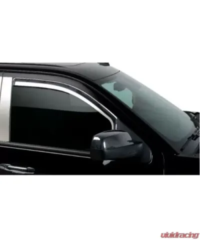 Putco Element Chrome Window Visors Cab/Crew Cab (Front Only) - Excl Standard Cab GMC Sierra EXT 2002-2006 - 480010