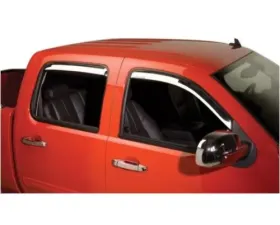 Putco'standard Cab Element Chrome Window Visors Chevrolet Silverado HD 2014