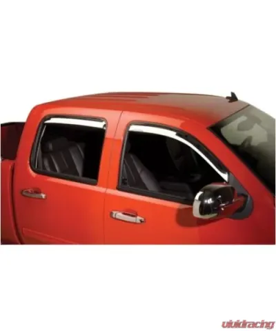 Putco'standard Cab Element Chrome Window Visors Chevrolet Silverado HD 2014 - 480034