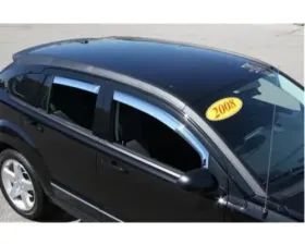 Putco Element Chrome Window Visors (4-Piece) Dodge Caliber 2007-2012
