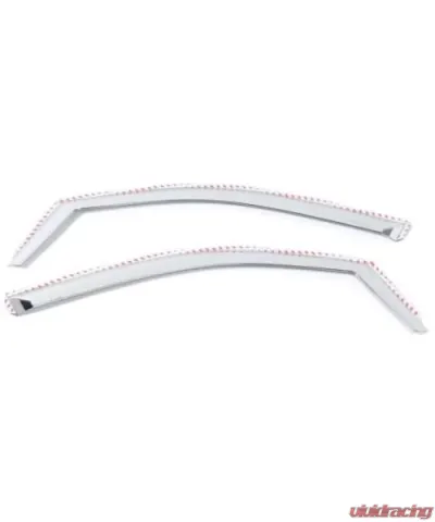 Putco Element Chrome Window Visors Dual | Crew Cab (Front Only) Chevrolet Silverado | GMC Sierra HD 2500 | 3500 2020 - 480244