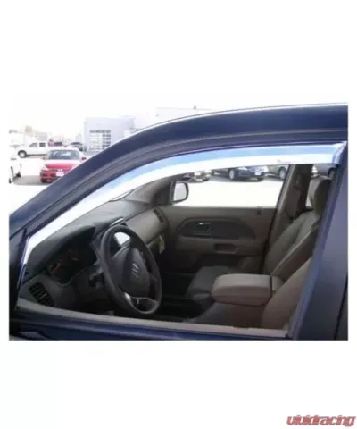 Putco Element Chrome Window Visors (Front Only) Honda Pilot 2003-2008 - 480401