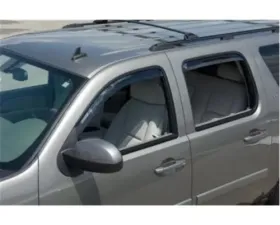 Putco Element Tinted Window Visors Crew Cab (4-Piece) Chevrolet Silverado HD 2014