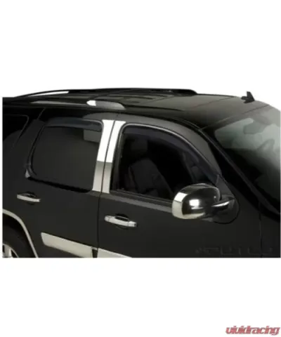 Putco Element Tinted Window Visors Extended Cab (4-Piece) Chevrolet Silverado HD 2014 - 580058