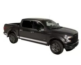 Putco Element Tinted Window Visors SuperCab (4-Piece) Ford F-250 | F-350 SuperDuty 2017-2020
