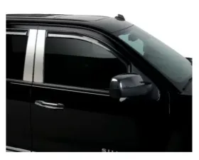 Putco Element Tinted Window Visors (Fronts Only) Excl Standard Cabs Chevrolet Silverado LD 2014-2018