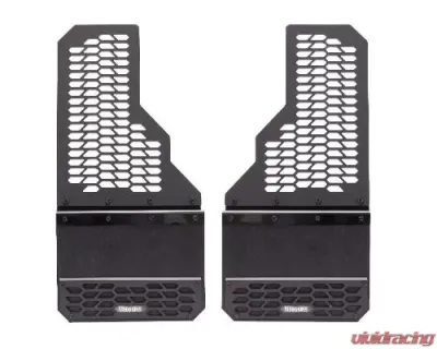 Putco Set of 2 Mud Skins - Polished Stainless Steel with Hex Shield Dually (Rear) Chevrolet Silverado | GMC Sierra HD 2020 - 78025