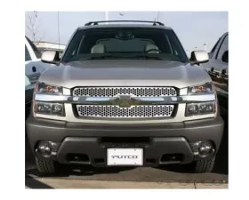 Putco Punch Stainless Steel Grilles with Body Cladding Chevrolet Avalanche 2002-2006