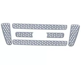 Putco Punch SS Grilles with Logo Cut-Out Does not Cover Bumper  (6-Piece) Ford F-150 2004-2008