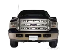 Putco Flaming Inferno Stainless Steel Grille Including Side Vents Ford F-250 | F-350 SuperDuty 2005-2007