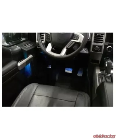 Putco Liquid Pedals - Track Design (Kit) Includes Accelerator/Brake/Parking Brake Ford F-150 2015-2020 - 932145