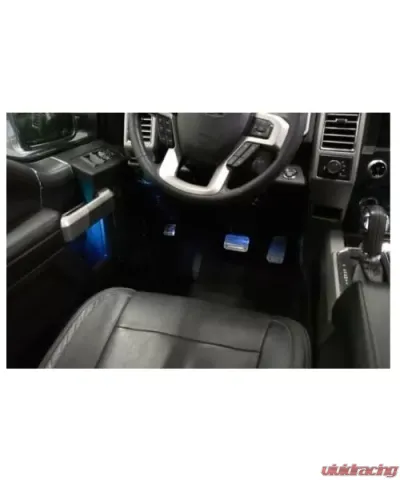 Putco Liquid Pedals - Track Design (Kit) Includes Accelerator/Brake Ford F-250 | F-350 SuperDuty 2017-2020 - 932147