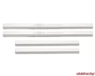 Putco SS Door Sills Crew Cab (4-Piece) with GMC Etching GMC Sierra LD | HD 2020 - 95183GM-2