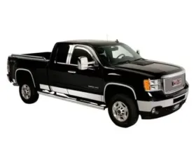 Putco 10-Piece Stainless Steel Rocker Panels Crew Cab 8ft Long Box GMC Sierra HD 2015-2019