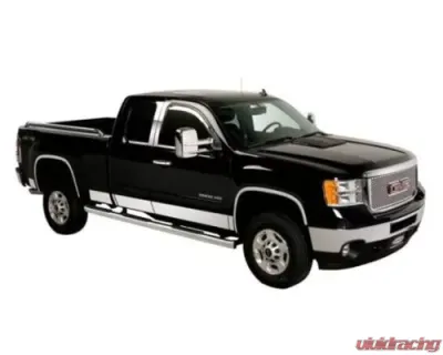 Putco 10-Piece Stainless Steel Rocker Panels Crew Cab 8ft Long Box GMC Sierra HD 2015-2019 - 9751234