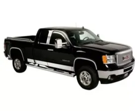 Putco 10-Piece Stainless Steel Rocker Panels Standard Cab - 8ft Bed GMC Sierra LD 2014-2018