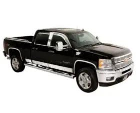 Putco 10-Piece Stainless Steel Rocker Panels Super Cab 5.5 Box - 7-Inch Wide Ford F-150 2004-2008