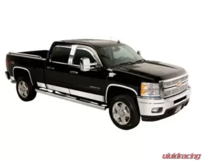 Putco 10-Piece Stainless Steel Rocker Panels Standard Cab 6.5ft Short Box - 8-Inch Wide Ford F-250 | F-350 SuperDuty 1999-2010 - 9751430