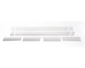Putco 6.25 inches Wide Stainless Steel Rocker Panels Standard Cab 6.5ft Short Box - 10-Piece Ford F-250 | F-350 SuperDuty 2011-2016
