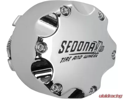 Sedona Tall Center Cap - Chrome Yamaha Viking - CPS-C110-T