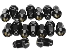 Sedona 12mmx1.25 Tapered Lug Nuts - Black