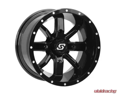 Sedona Hollow Point Wheel 14x8 4x137 4+4 Gloss Black - A88B-48037-44S