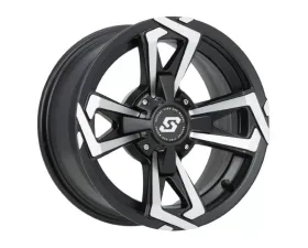 Sedona Riot Wheel 14x7 4x156 4+3 Satin Black