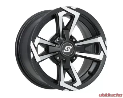 Sedona Riot Wheel 14x7 4x156 4+3 Satin Black - A8147056-43S