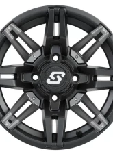 Sedona Rukus Wheel 14x7 4x110 5+2 Gloss Black                                     - A83B-GY-47011-52S - Image 2