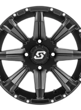 Sedona Sparx Wheel 14x7 4x137 6+1 Satin Black                                     - A87B-47037-61S - Image 2