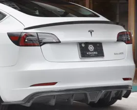 Kokoro Rear Diffuser Tesla Model 3 2019+