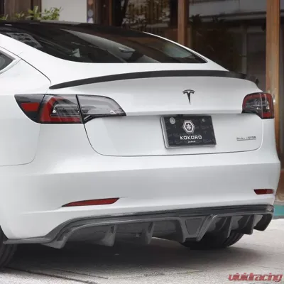 Kokoro Rear Diffuser Tesla Model 3 2019+ - HUW-A000043