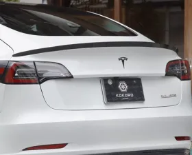 Kokoro Rear Trunk Spoiler Tesla Model 3 2019+