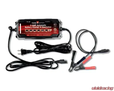 Yuasa 12V/3A Battery Charger - YUA3AMPCH