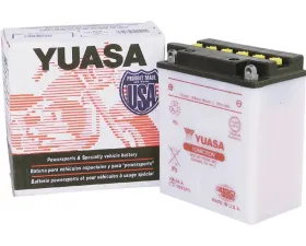 Yuasa Conventional YB12A-A Battery Kawasaki KLT200-B, C 1983