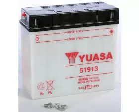 Yuasa Conventional 51913 Battery BMW K75RT 1992-1996