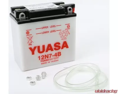 Yuasa Conventional 12N7-4B Battery - YUAM2270B