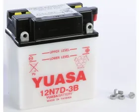 Yuasa Conventional 12N7D-3B Battery Yamaha YFM100 Champ 1991