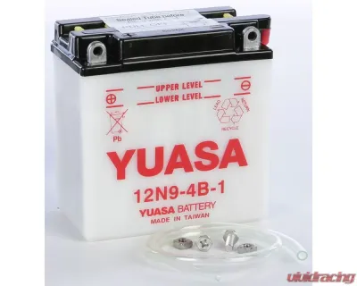 Yuasa Conventional 12N9-4B-1 Battery Norton Ranger Commando All Years - YUAM2290B