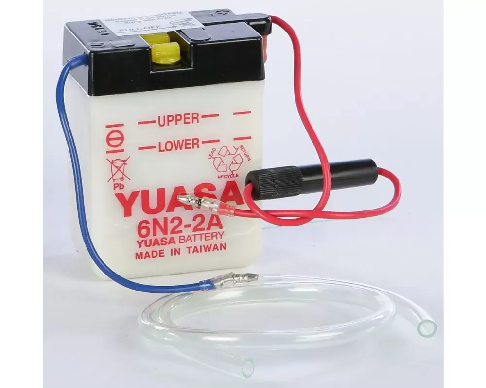 Yuasa Conventional 6N2-2A Battery Honda C 1962-1965 - YUAM2620A