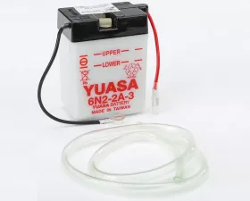 Yuasa Conventional 6N2-2A-3 Battery Kawasaki F5 Series 1970-1971