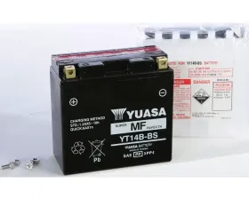 Yuasa Battery YT14B-BS Maintenance Free Hyosung GV650, SE 2009-2013